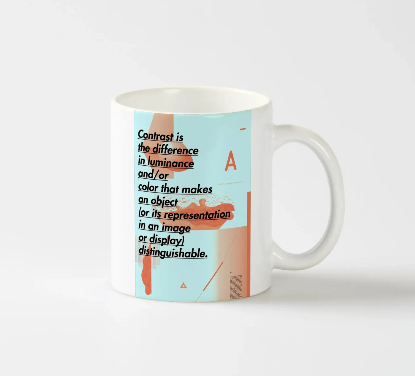 Contrast mug en céramique de Andreas Jarner