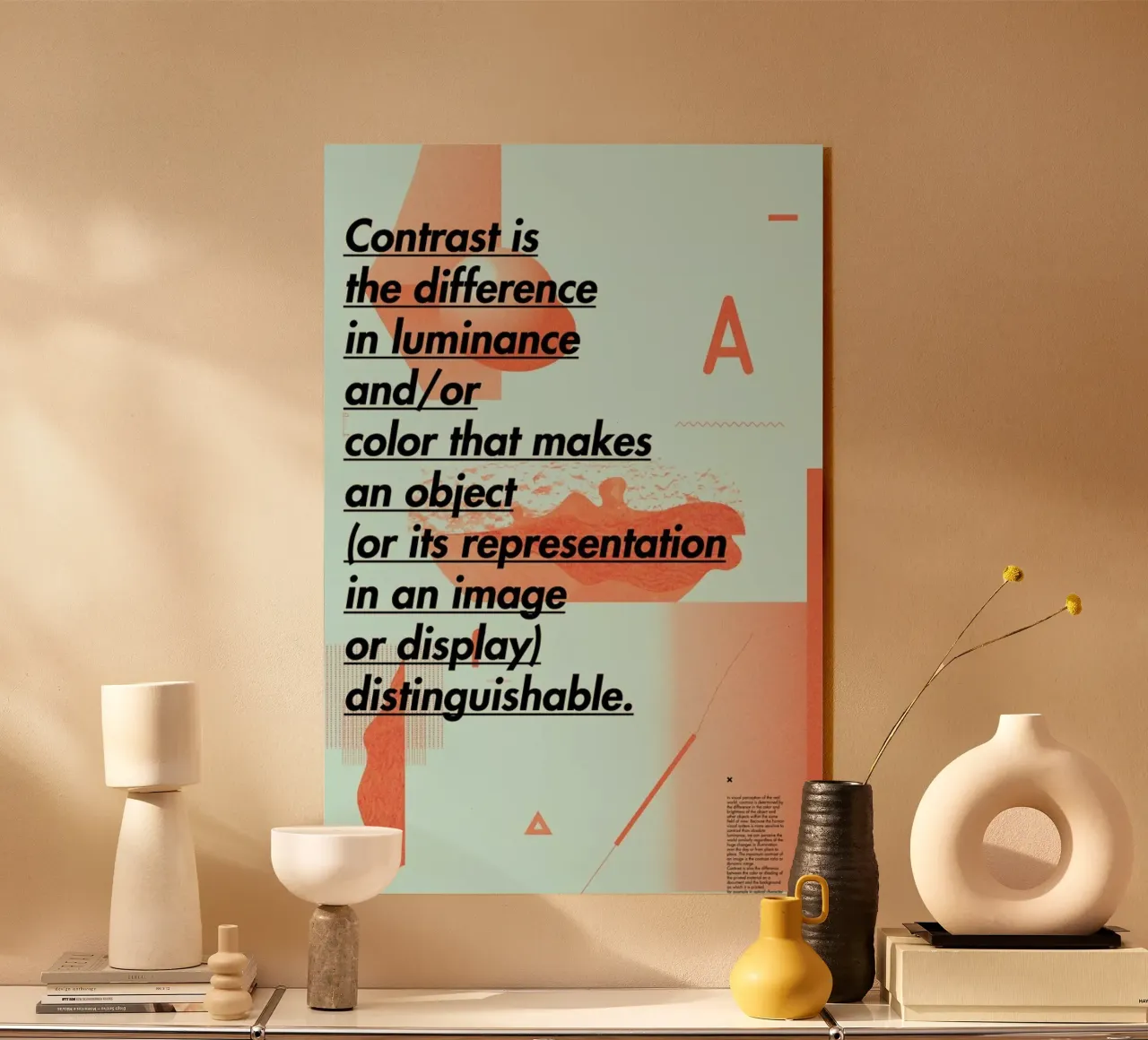 Contrast plexiglass da Andreas Jarner