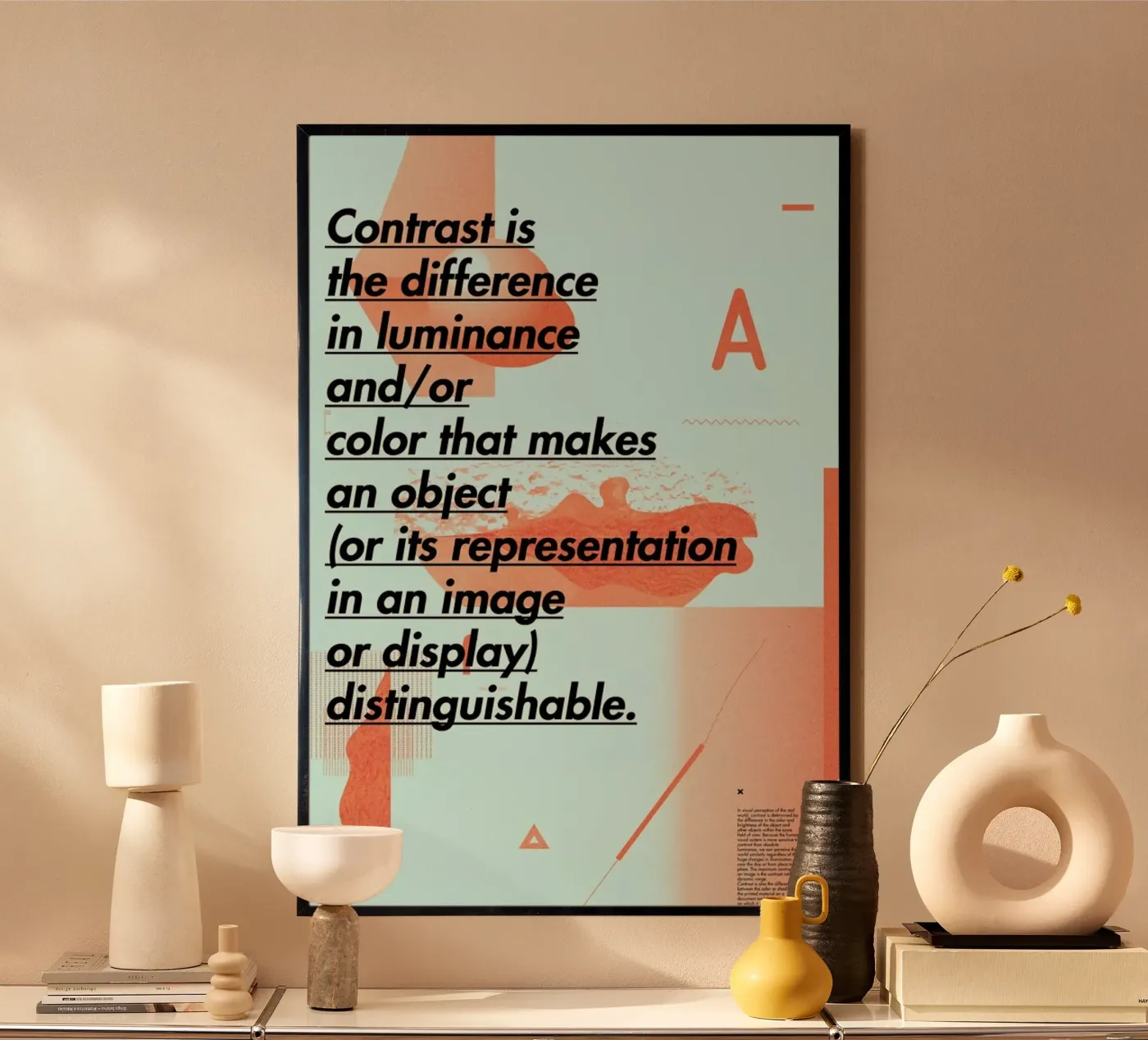 Contrast Poster von Andreas Jarner