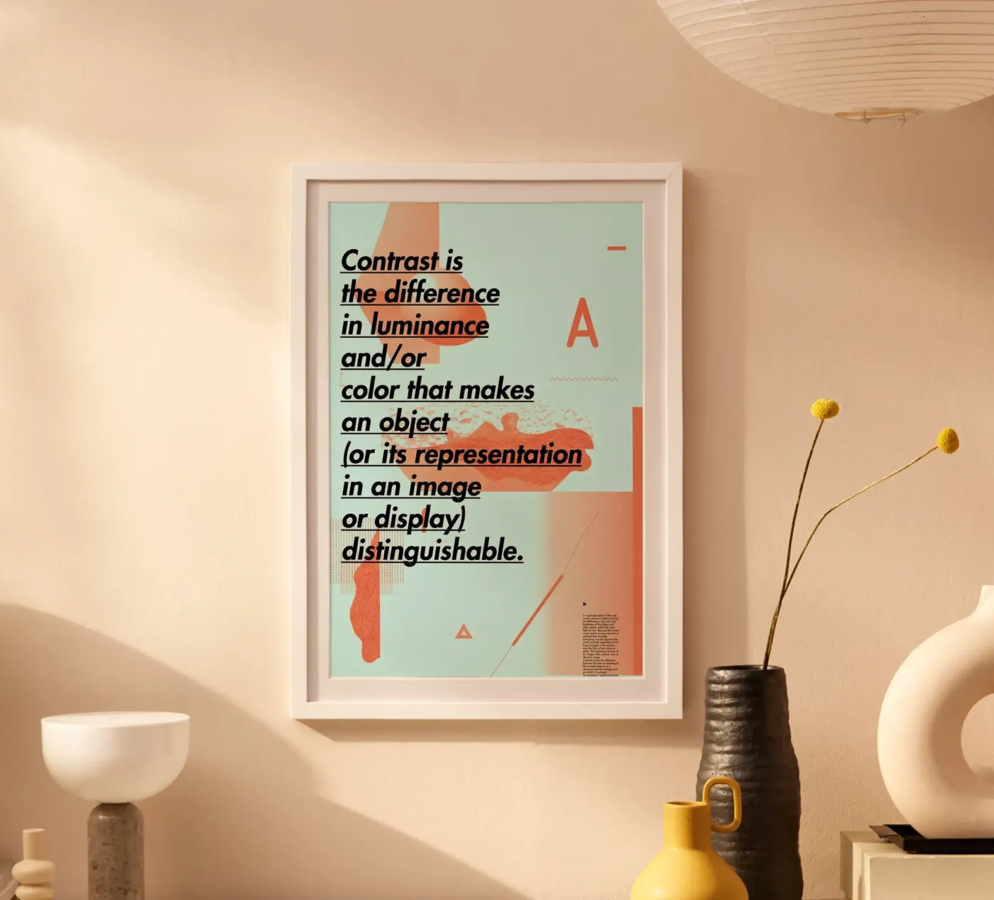 Contrast Poster von Andreas Jarner