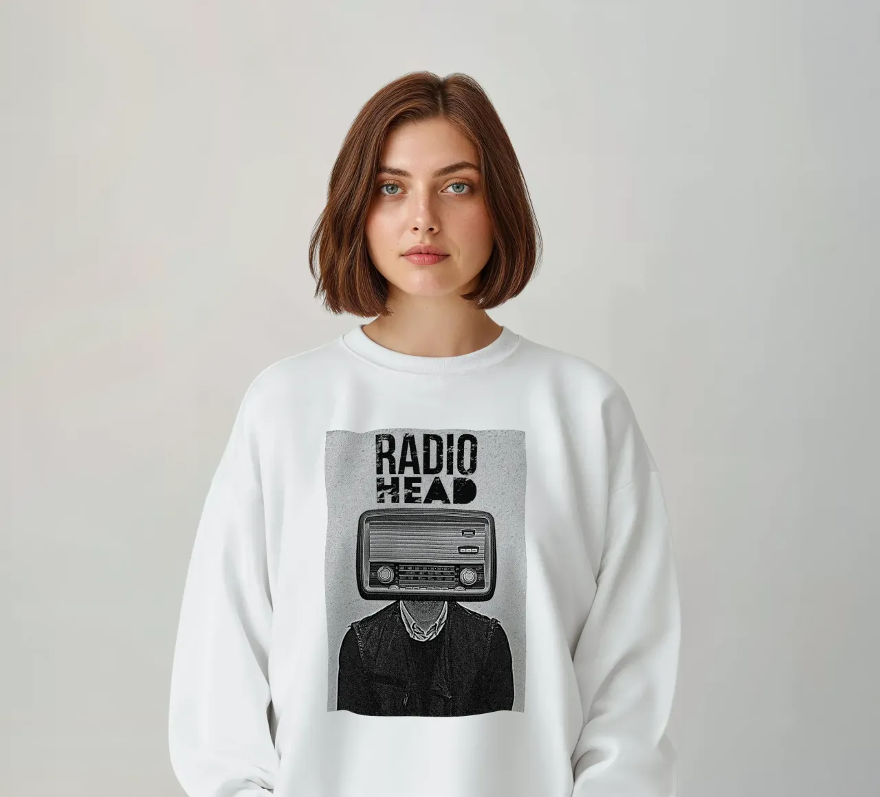 Stile estetico dei Radiohead felpa da dumbbilget