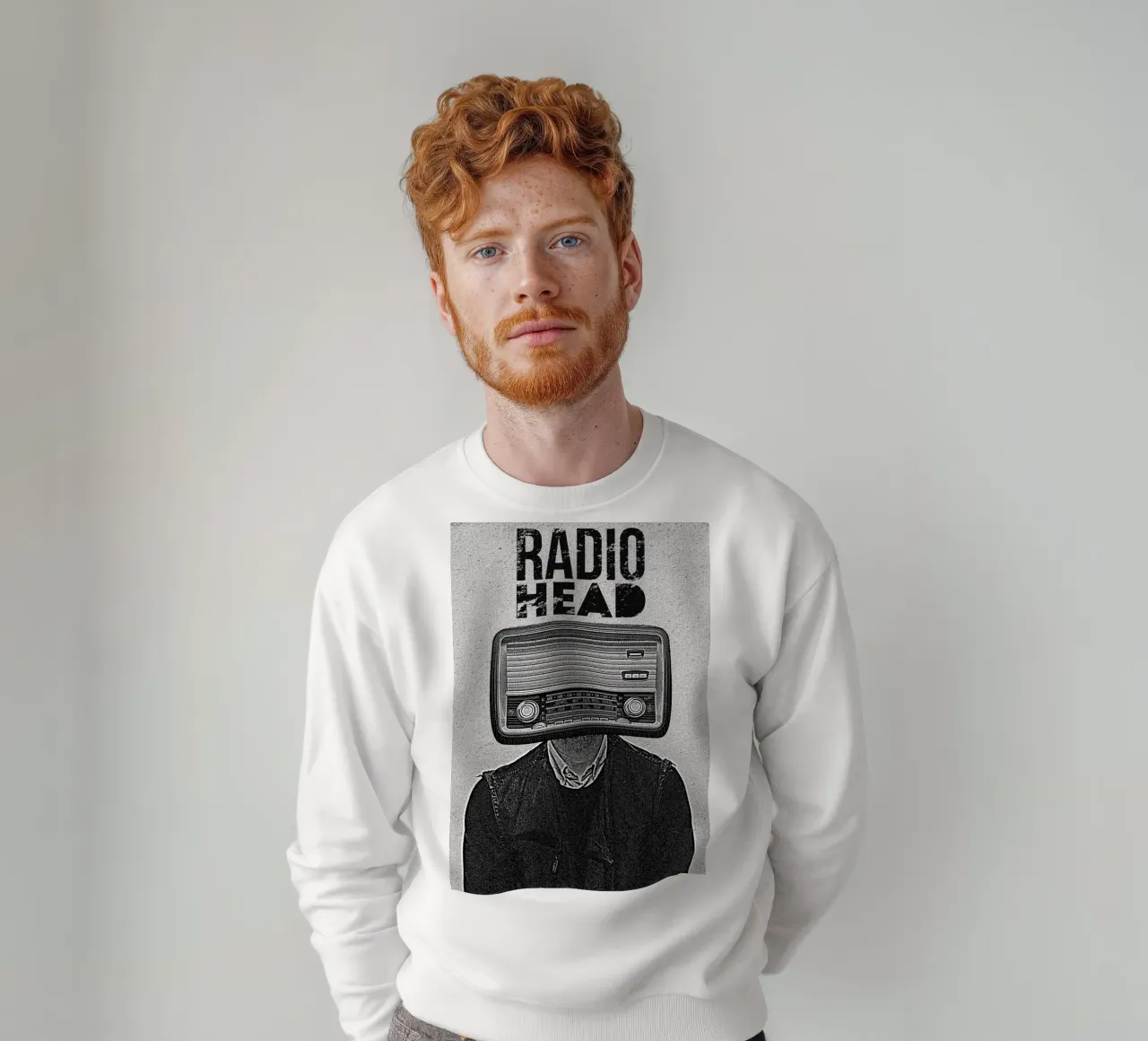Stile estetico dei Radiohead felpa da dumbbilget