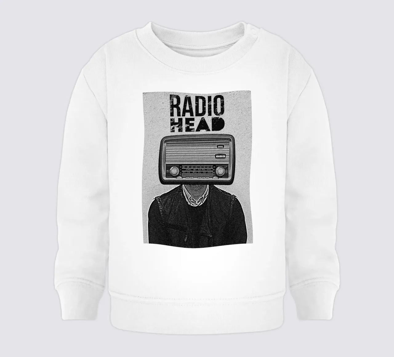 Stile estetico dei Radiohead felpa neonato da dumbbilget