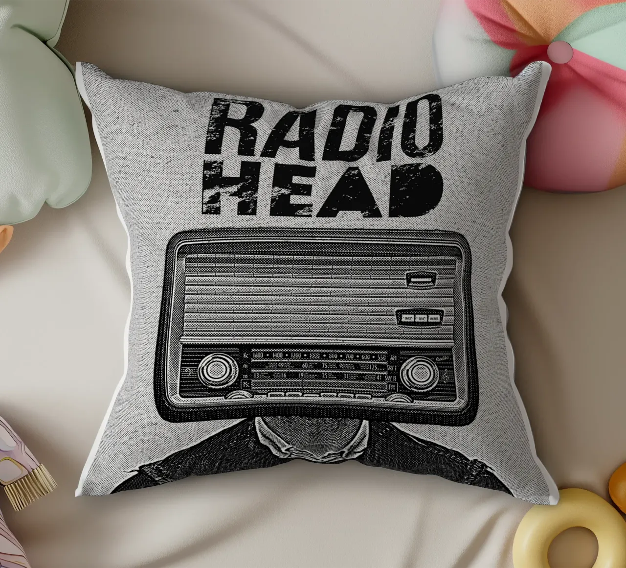 Stile estetico dei Radiohead cuscino da dumbbilget