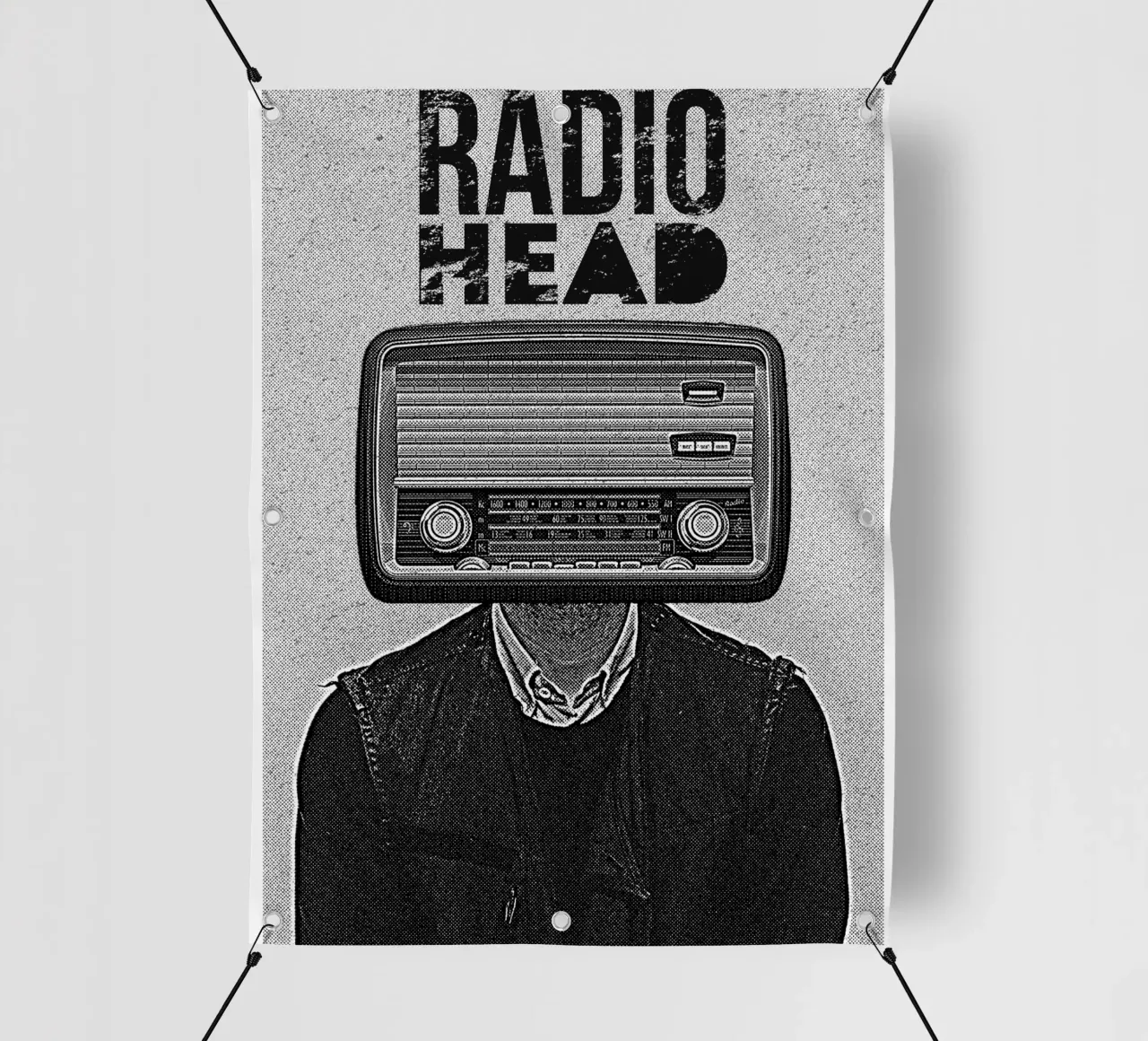 Stile estetico dei Radiohead telo in pvc da dumbbilget