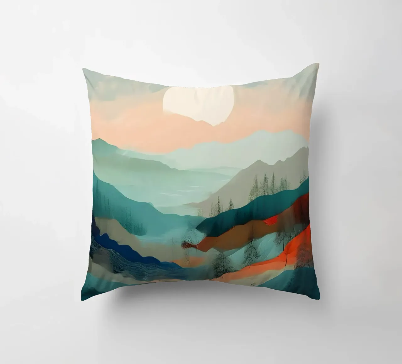 Alba serena cuscino da Artistic-shop