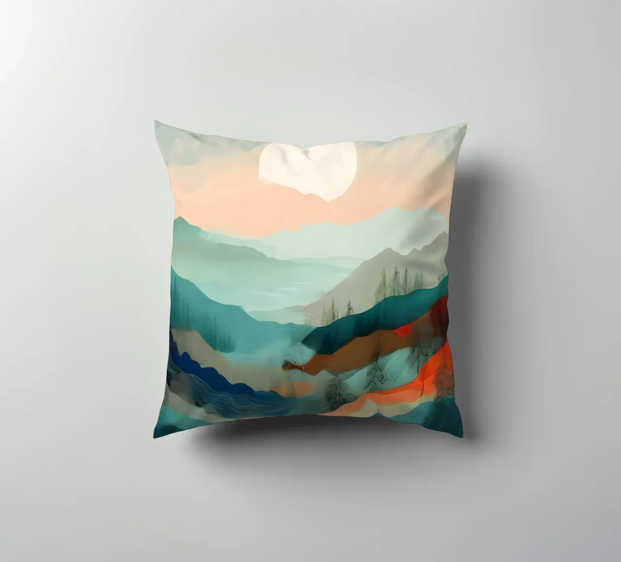 Alba serena cuscino da Artistic-shop