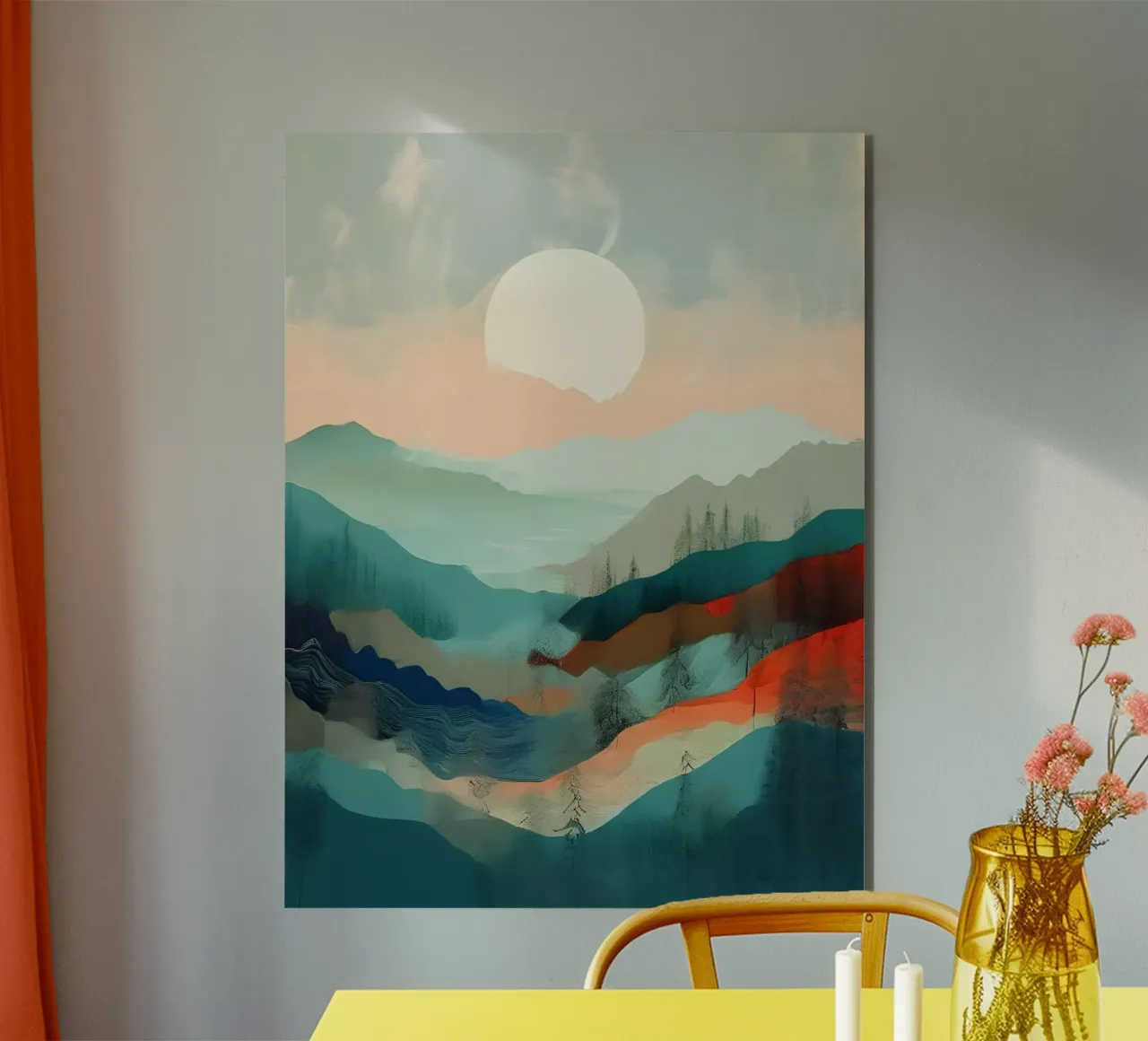 Alba serena alluminio dibond da Artistic-shop