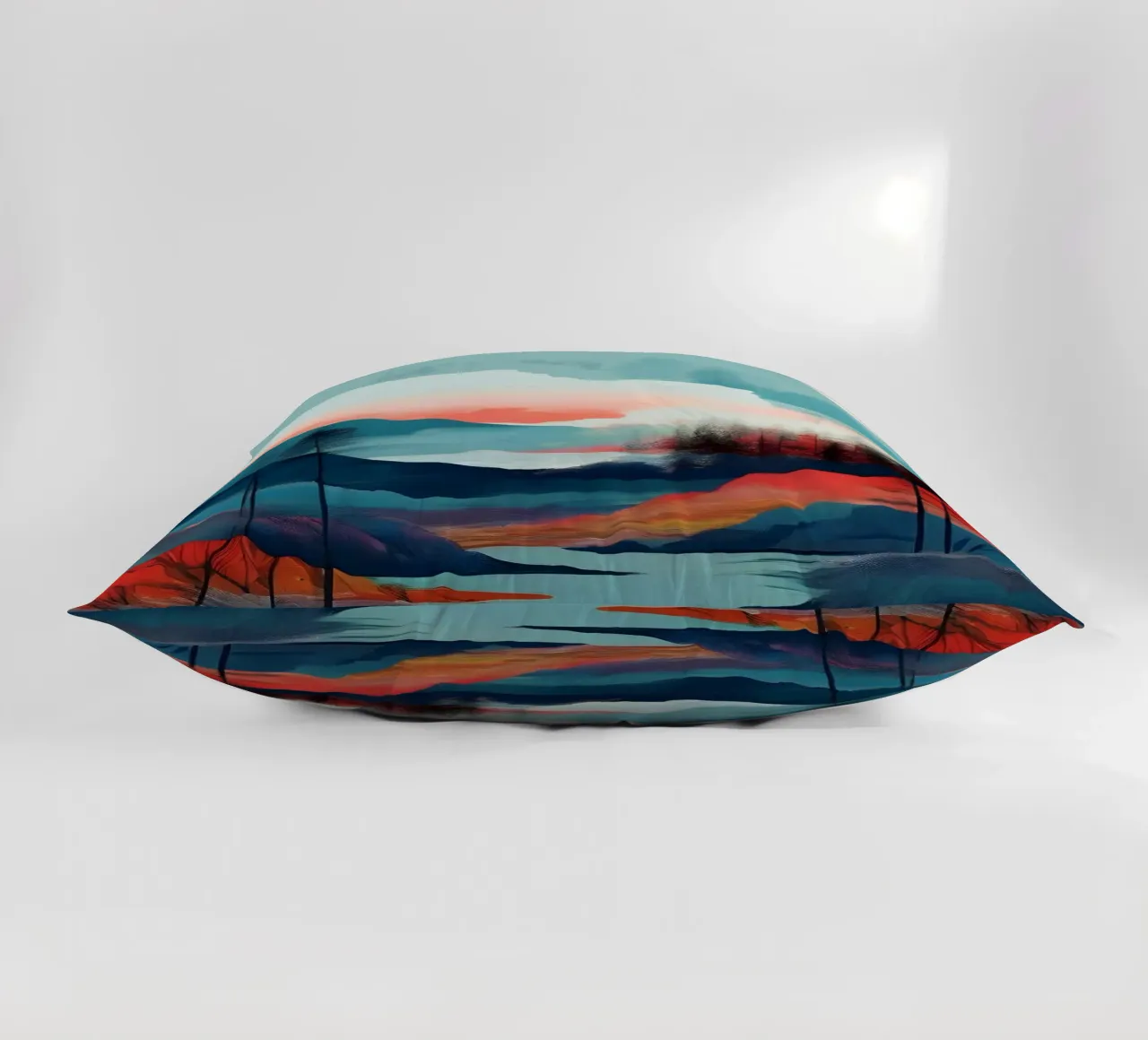 Tramonto sereno cuscino da Artistic-shop