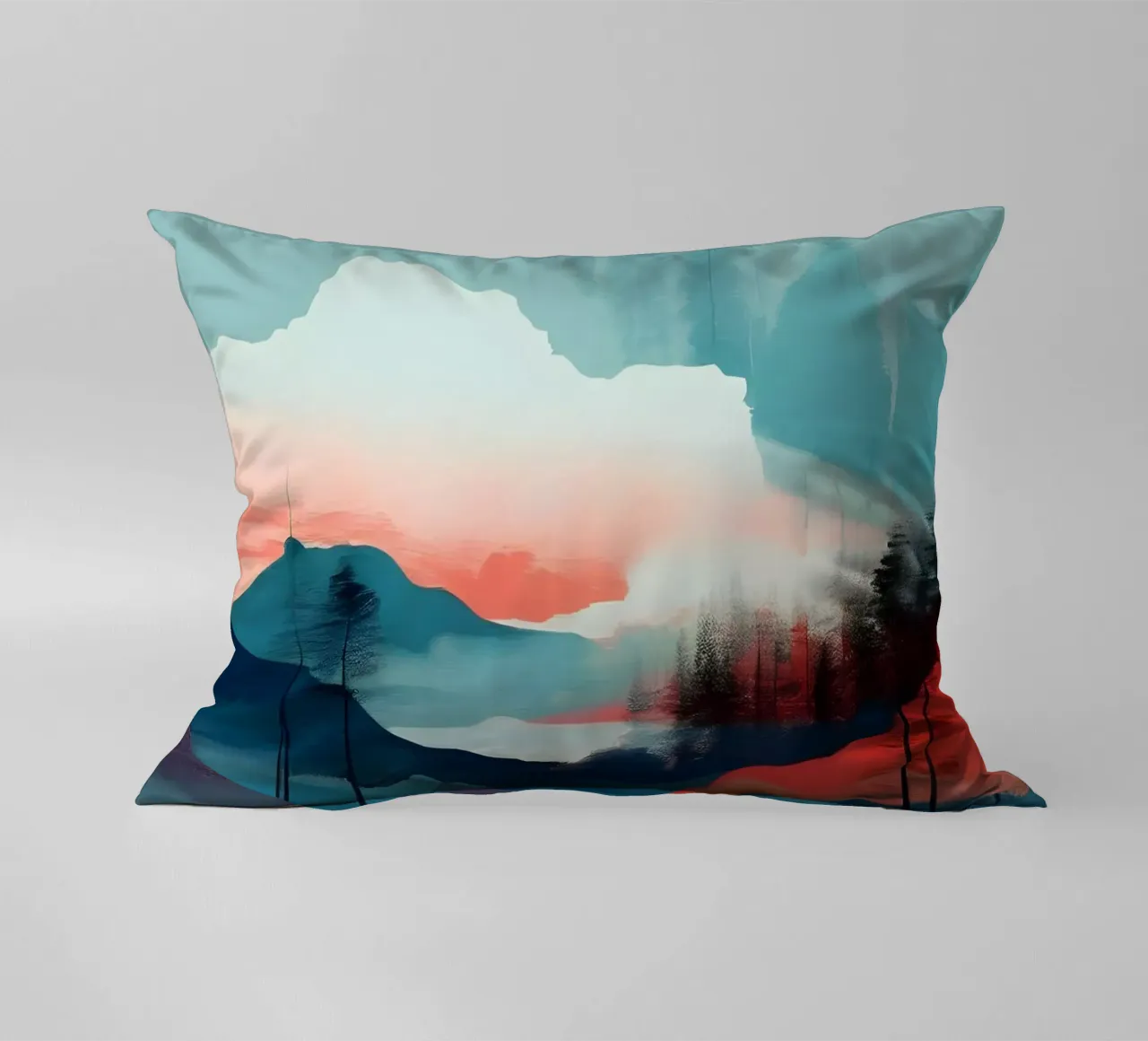 Tramonto sereno cuscino da Artistic-shop
