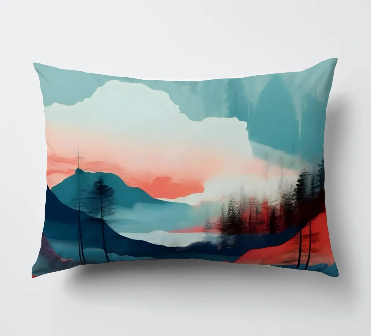 Tramonto sereno cuscino da Artistic-shop