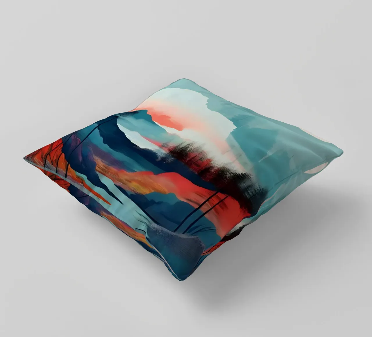 Tramonto sereno cuscino da Artistic-shop