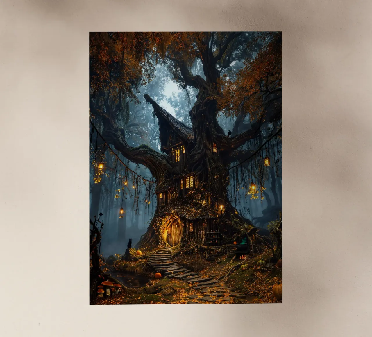 The Witching Wood pellicola backlit da Pixaverse