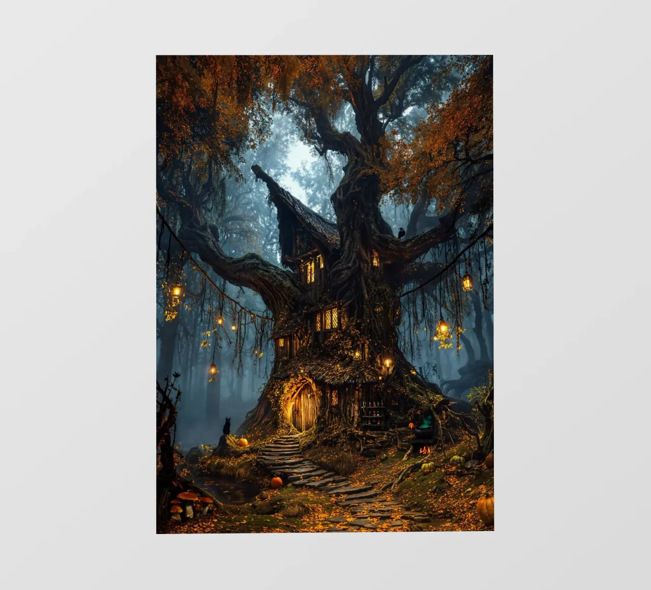 The Witching Wood pellicola backlit da Pixaverse