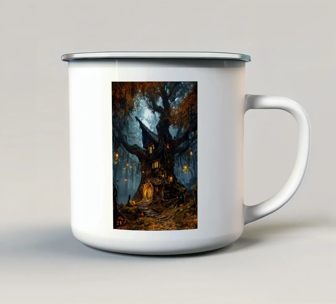 The Witching Wood tazza in smalto da Pixaverse