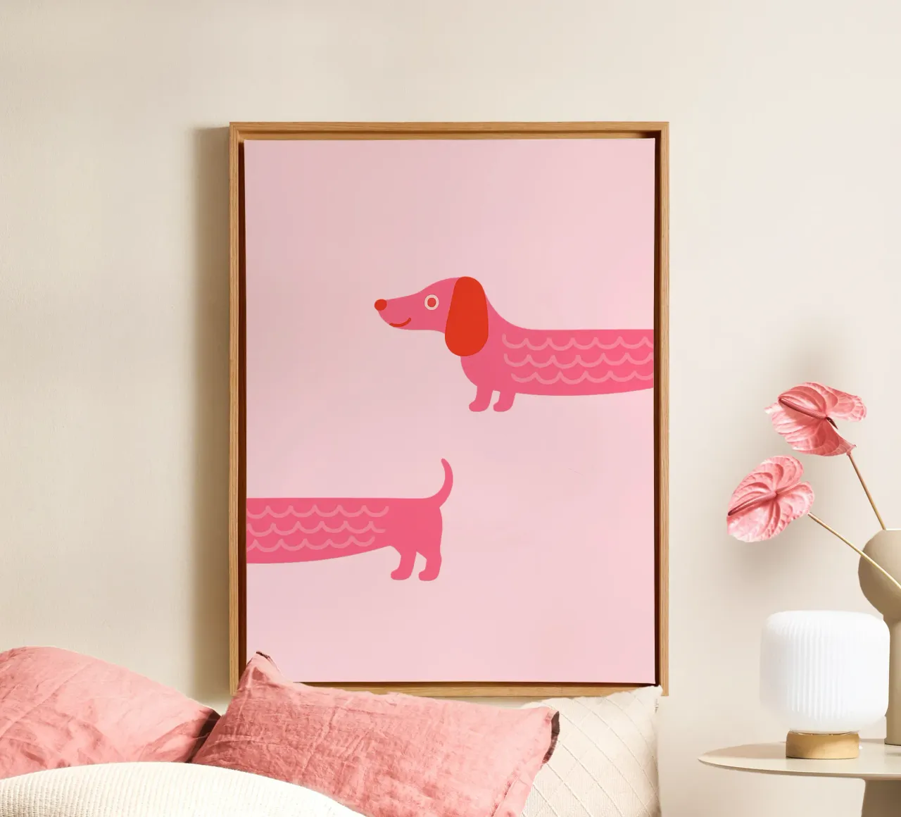 Hereingedackelt Leinwand von Made in Bavaria