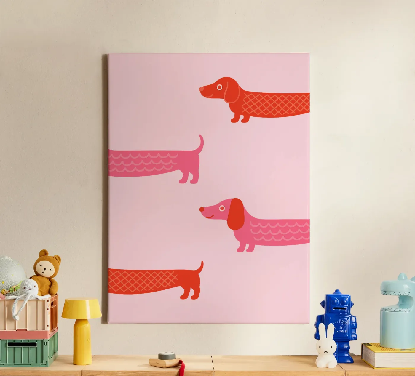 Hereingedackelt canvas van Made in Bavaria