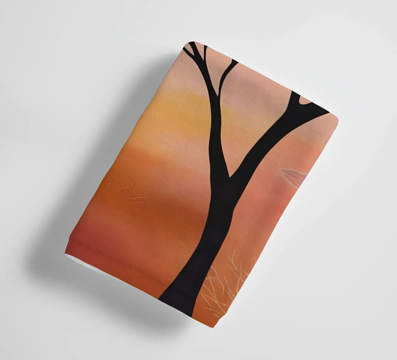 Woestijn Zonsondergang badhanddoek van Artistic-shop