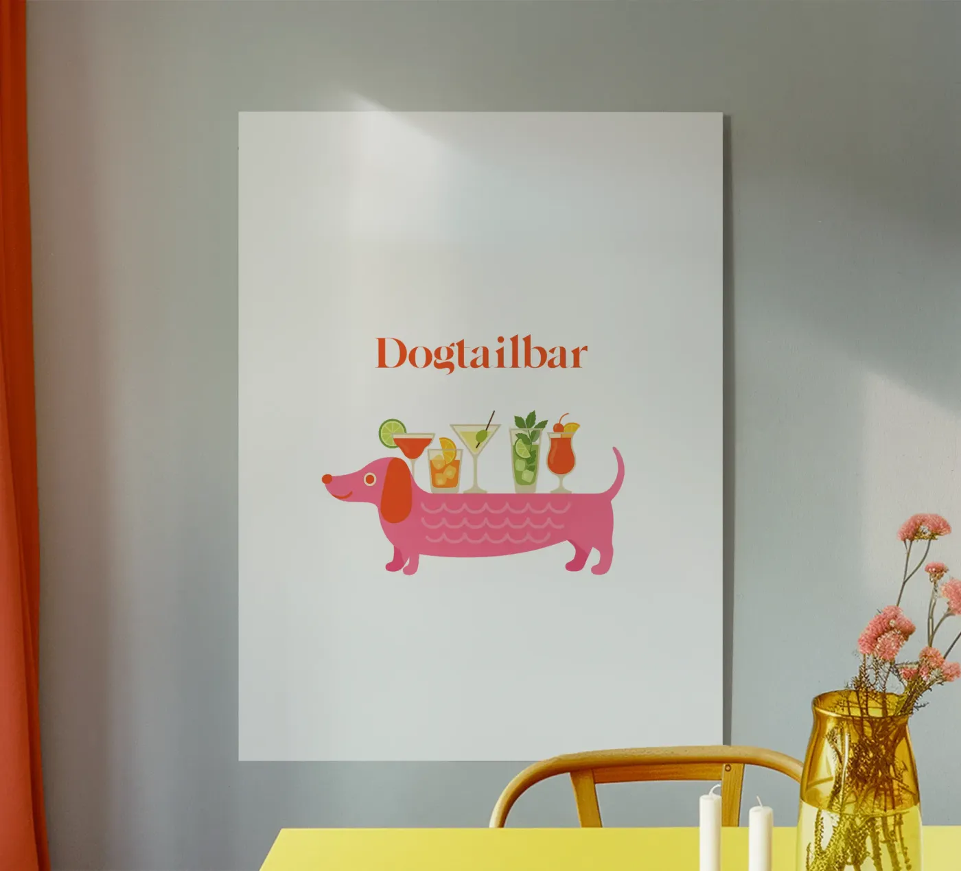 Dogtailbar Acryl-Glas von Made in Bavaria