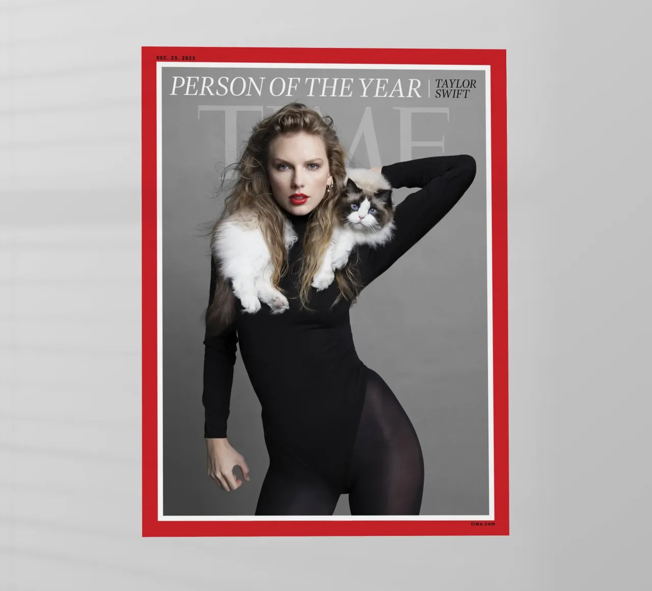 Person Of The Year Taylor Swift Magazine Cover pellicola backlit da ALEC t