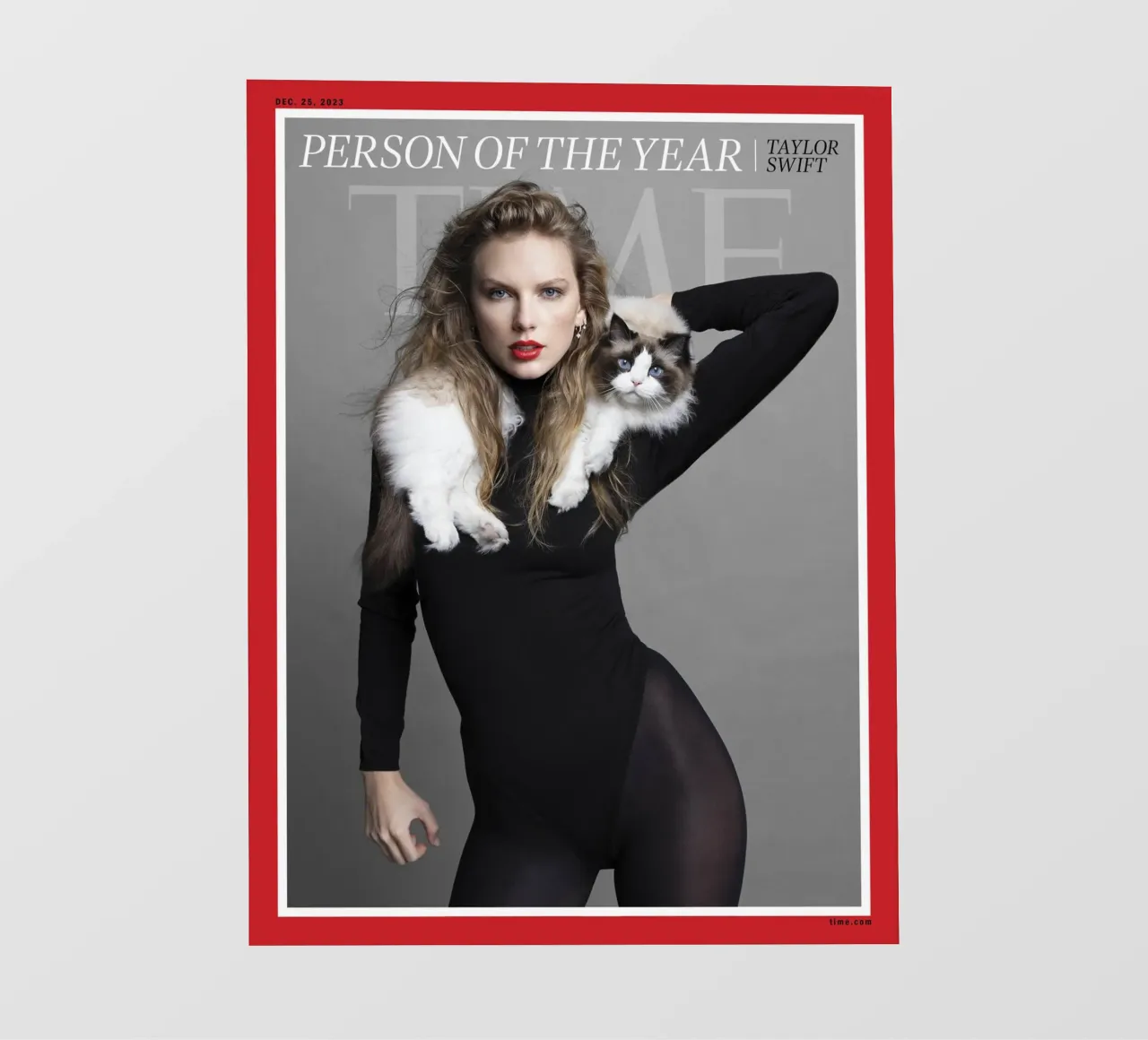 Person Of The Year Taylor Swift Magazine Cover pellicola backlit da ALEC t
