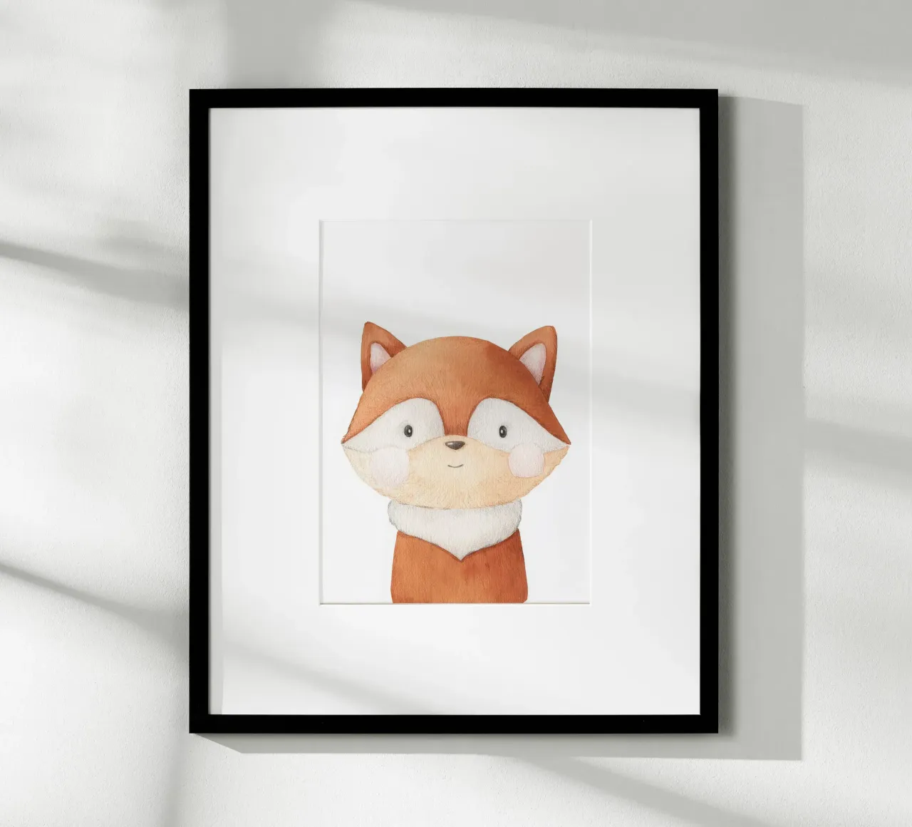 Fuchs Poster von Panait Ivascu