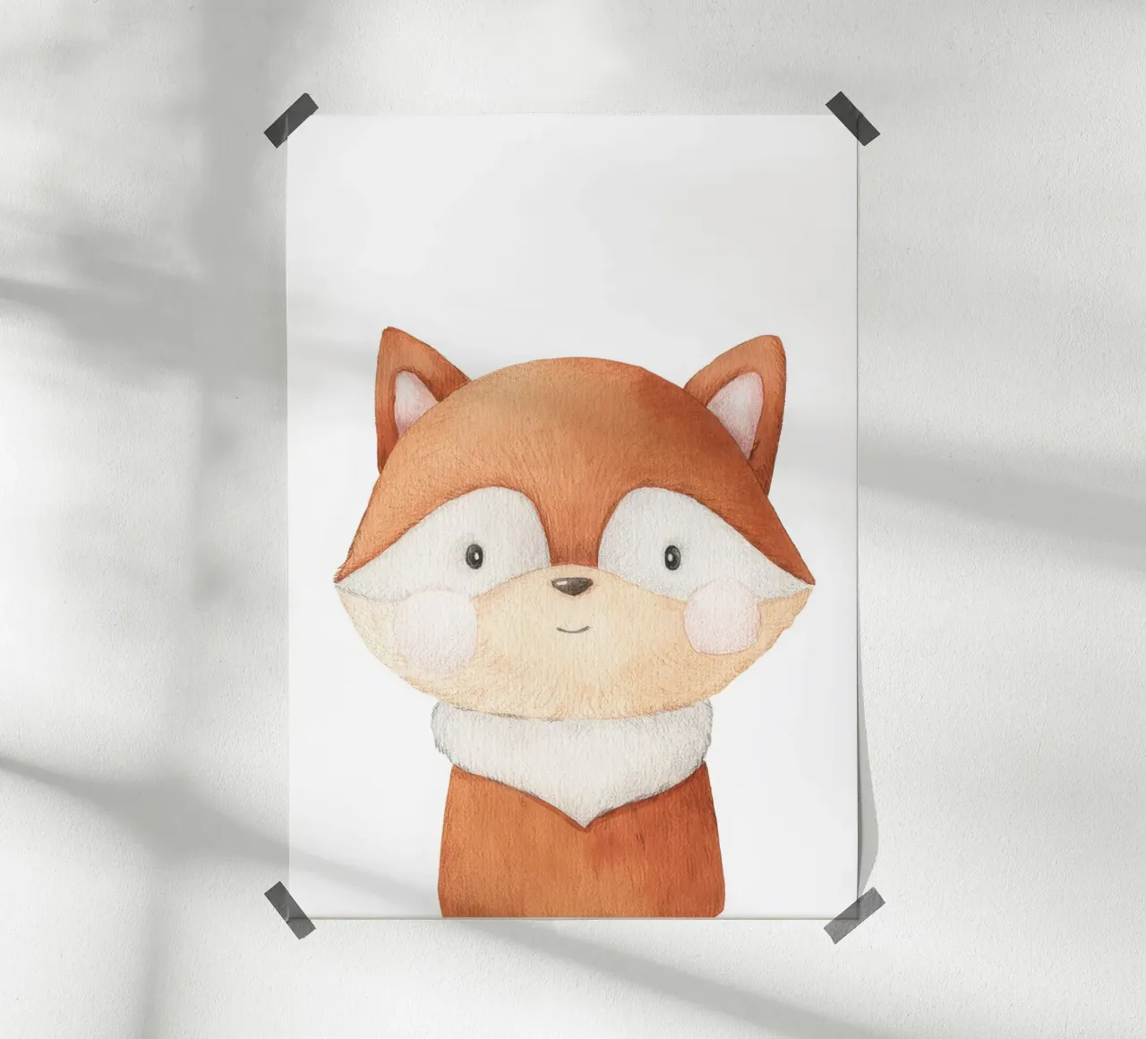 Fuchs Poster von Panait Ivascu