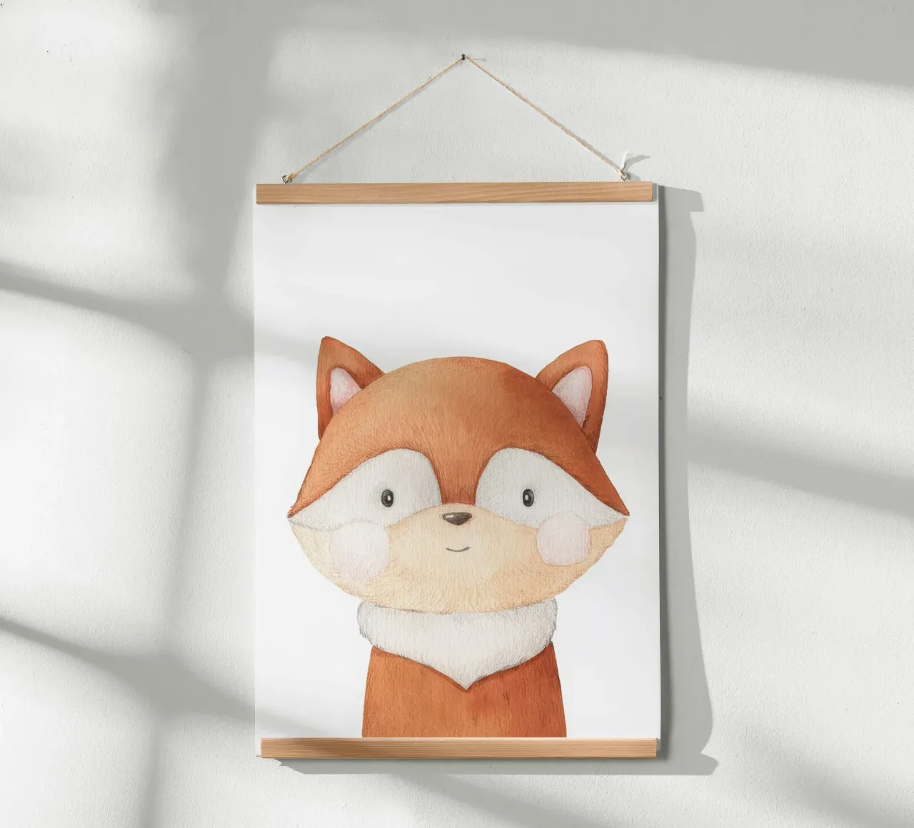 Fuchs Poster von Panait Ivascu