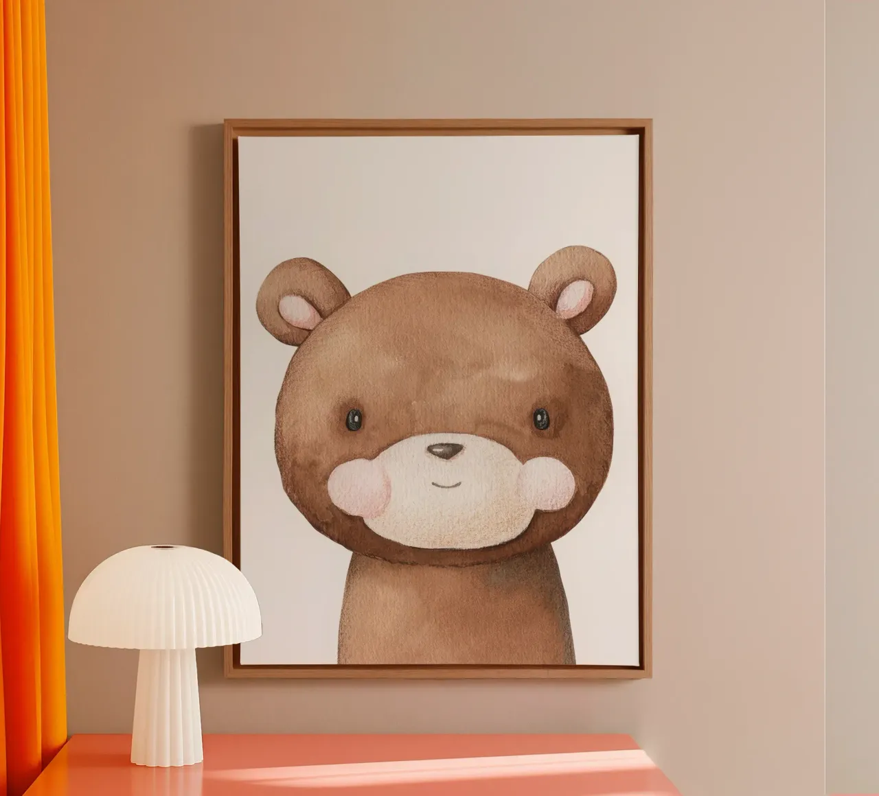 BEAR canvas by Panait Ivascu