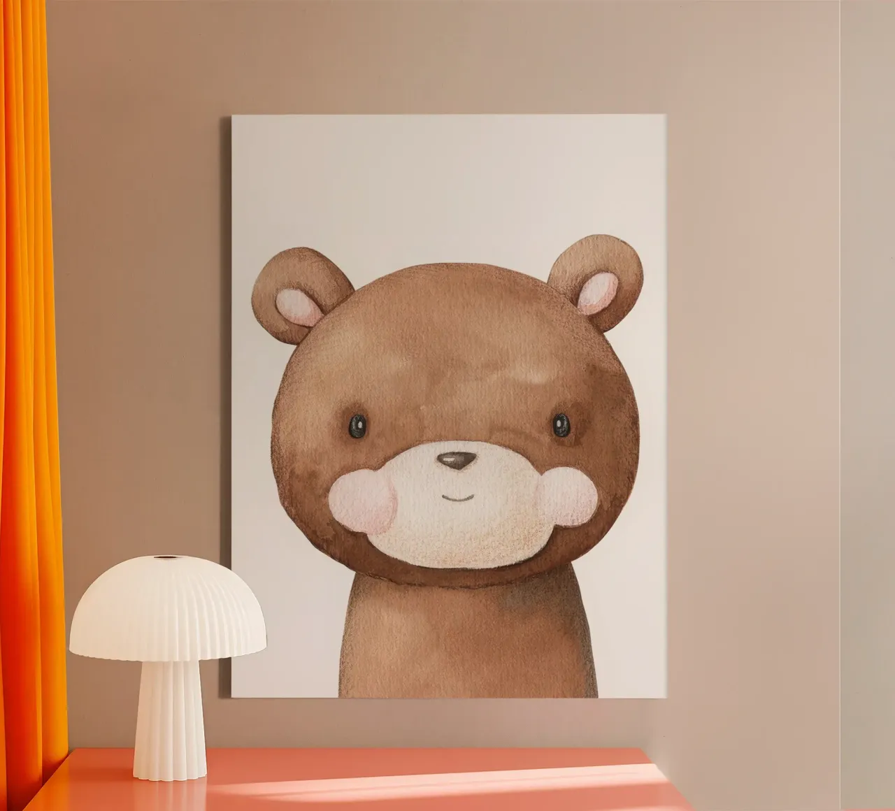 BEAR canvas by Panait Ivascu