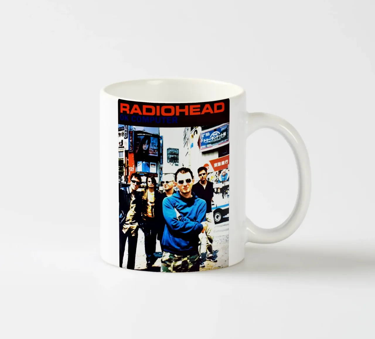 Uk Computer Radiohead Tour tazza in ceramica da dumbbilget