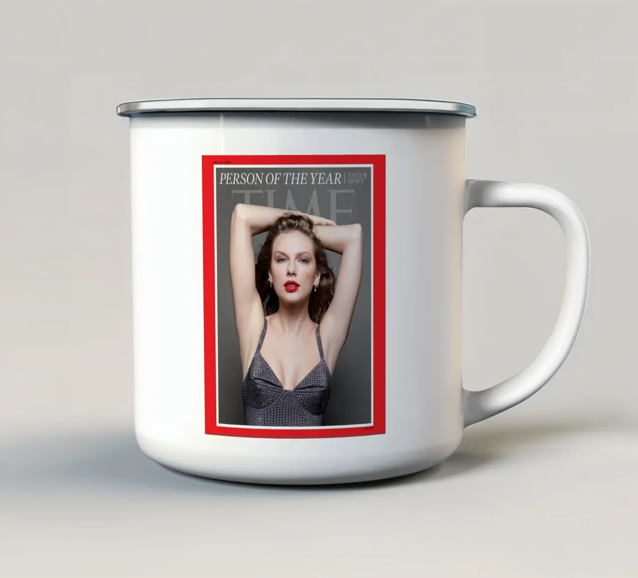 Person of the Years Taylor Swift Time Poster tazza in smalto da ALEC t