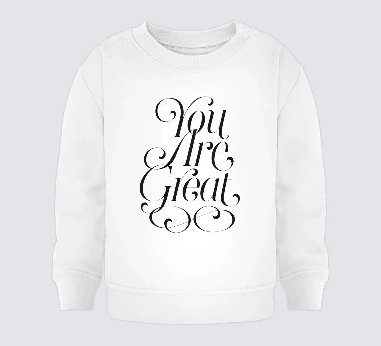 You are Great felpa neonato da Tamsen Design