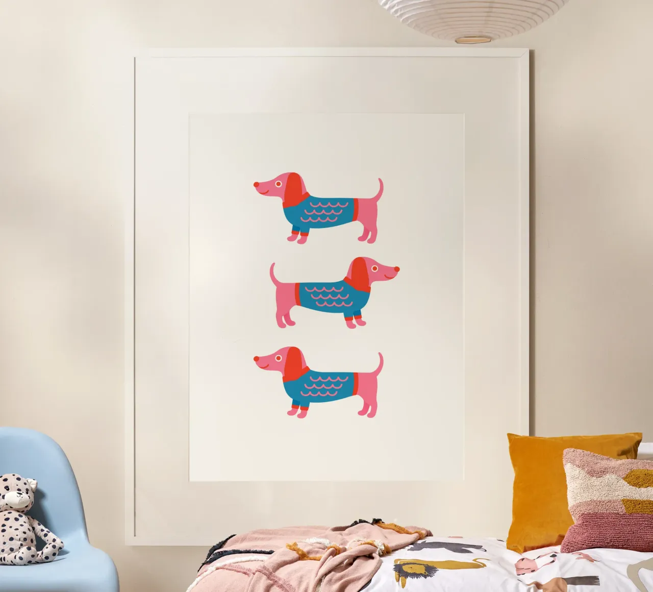 Dackel im Pullover poster da Made in Bavaria