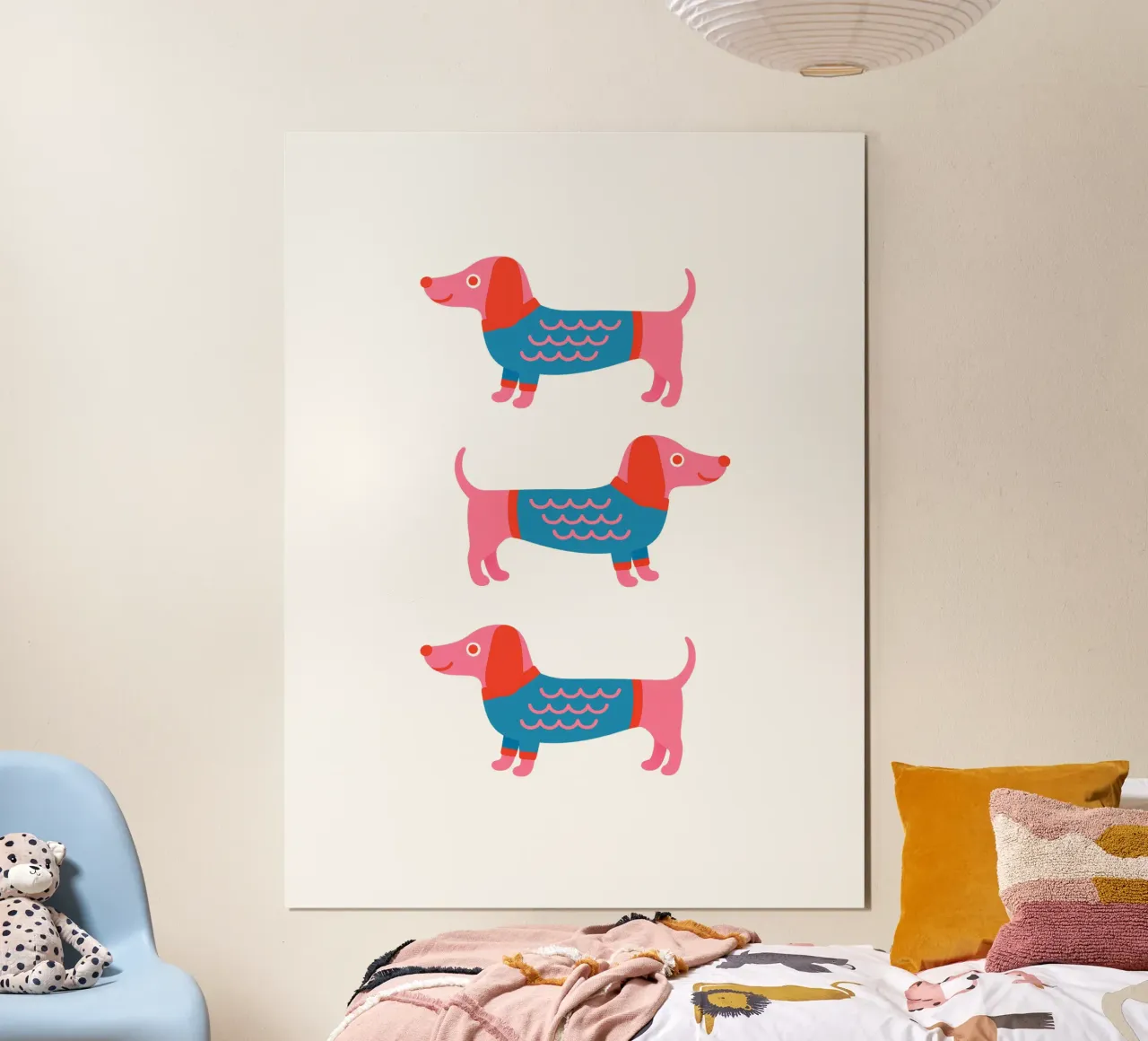 Dackel im Pullover poster da Made in Bavaria