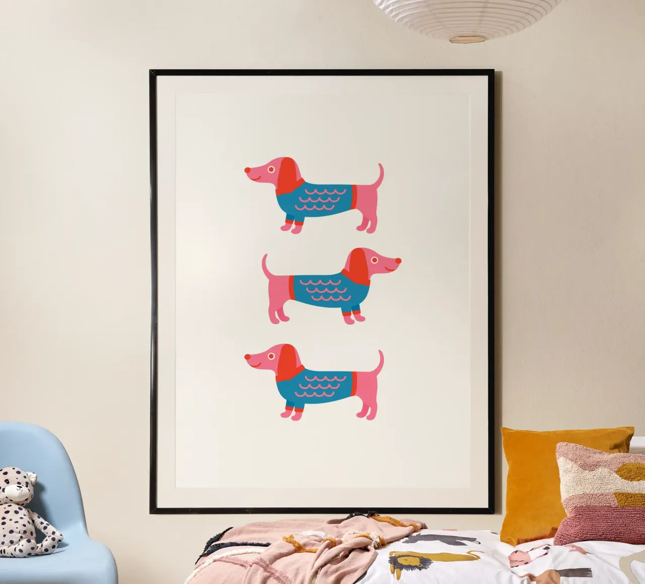 Dackel im Pullover poster da Made in Bavaria