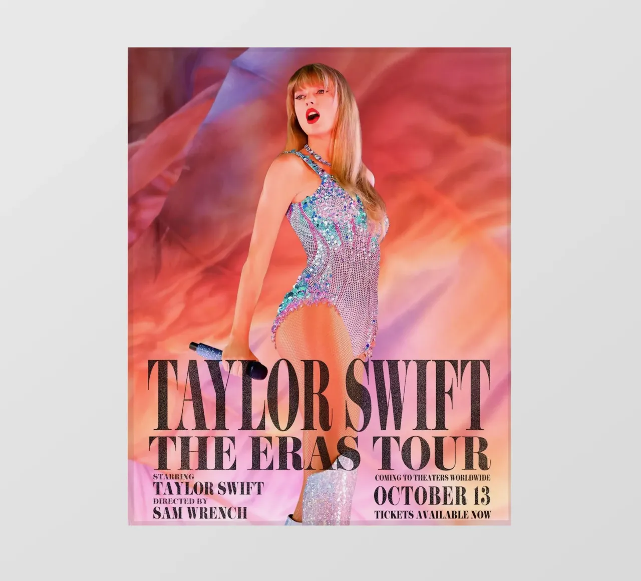 The Eras Tour Taylor Swift Concert pellicola backlit da ALEC t