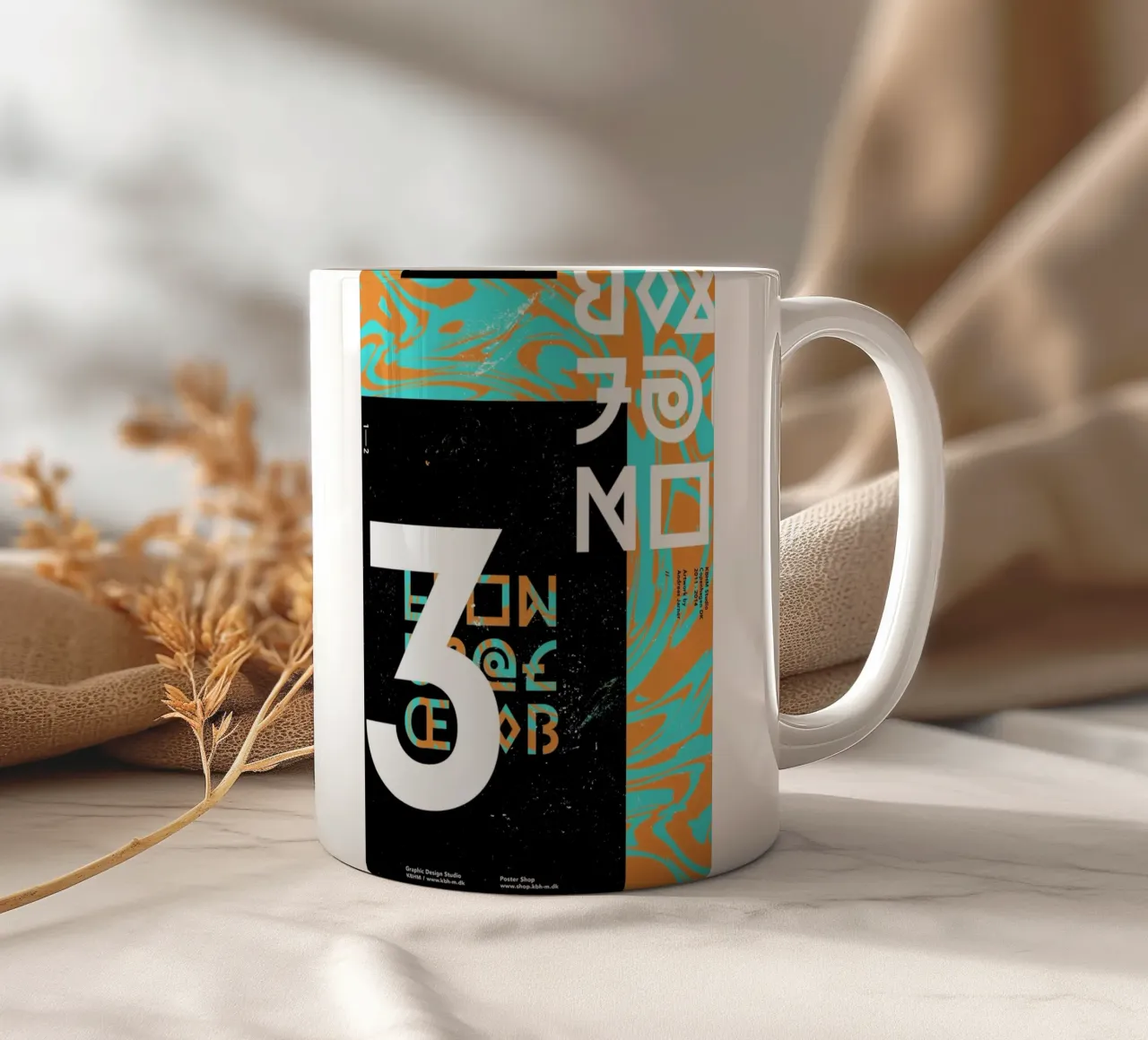 KBHM3YEARS 1 tazza in ceramica da Andreas Jarner