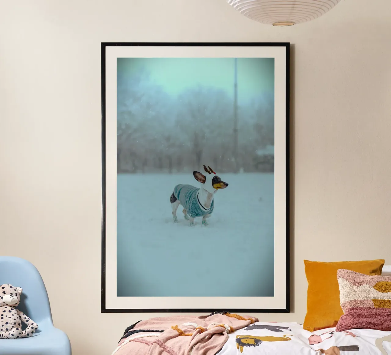 Every step on the snow brings warmth in the middle of winter hahnemühle by Nature's Palette