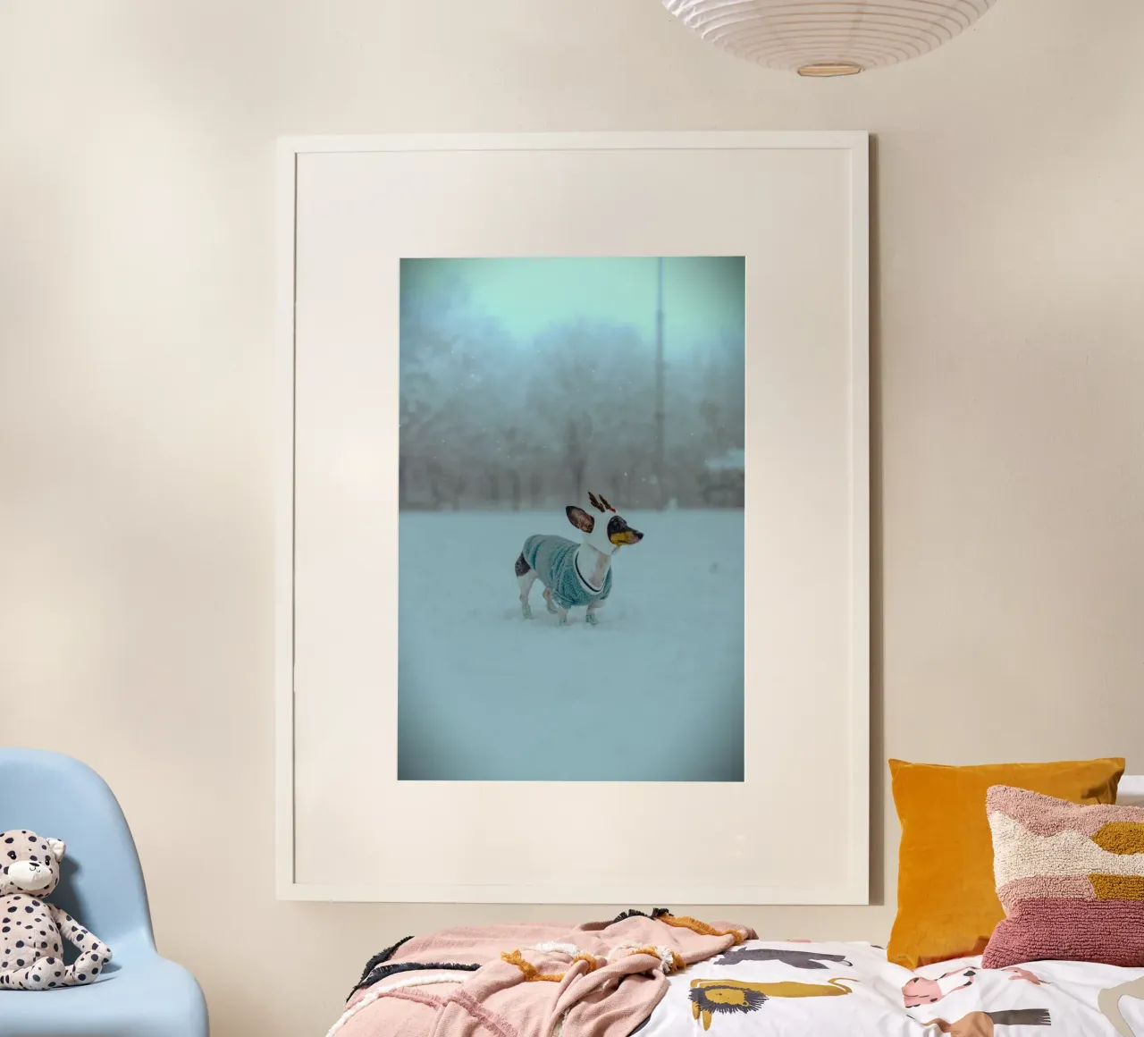 Every step on the snow brings warmth in the middle of winter hahnemühle by Nature's Palette