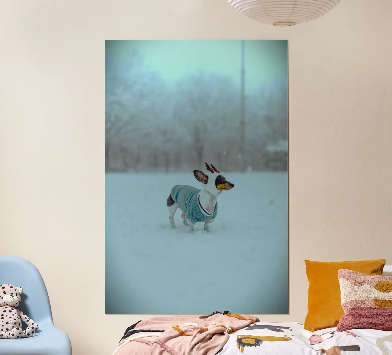 Every step on the snow brings warmth in the middle of winter hahnemühle by Nature's Palette