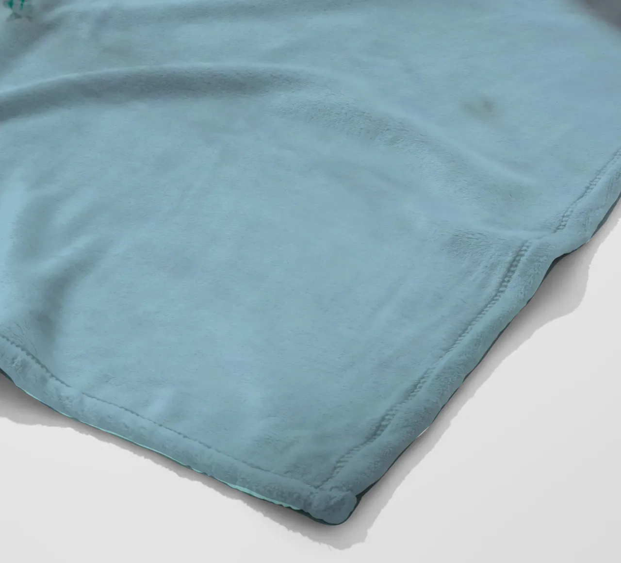 Every step on the snow brings warmth in the middle of winter fleece blanket by Nature's Palette