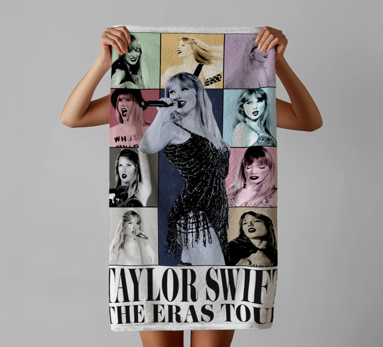 Other Version Taylor Swift The Eras Tour Poster asciugamano da bagno da ALEC t