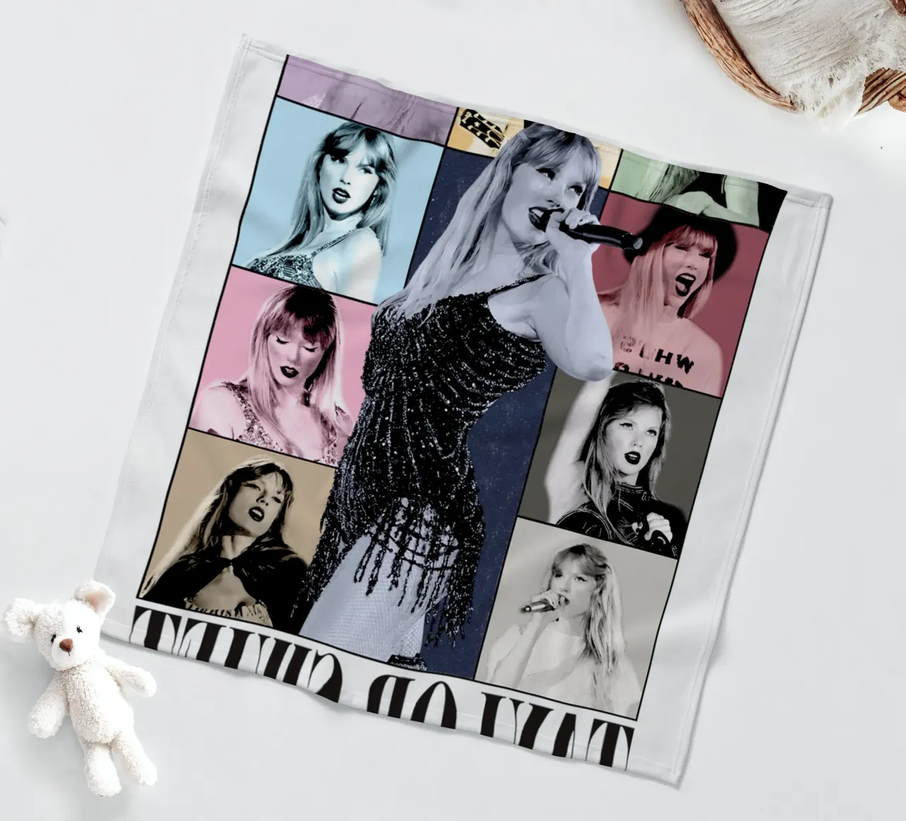 Other Version Taylor Swift The Eras Tour Poster coperta in pile da ALEC t