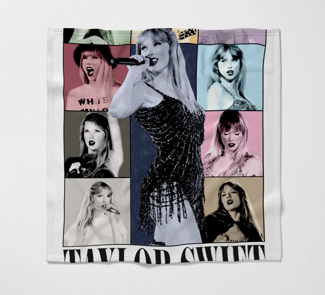 Other Version Taylor Swift The Eras Tour Poster coperta in pile da ALEC t