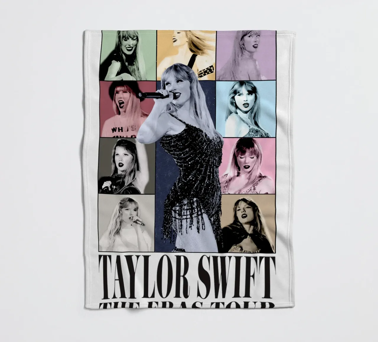 Other Version Taylor Swift The Eras Tour Poster coperta in pile da ALEC t
