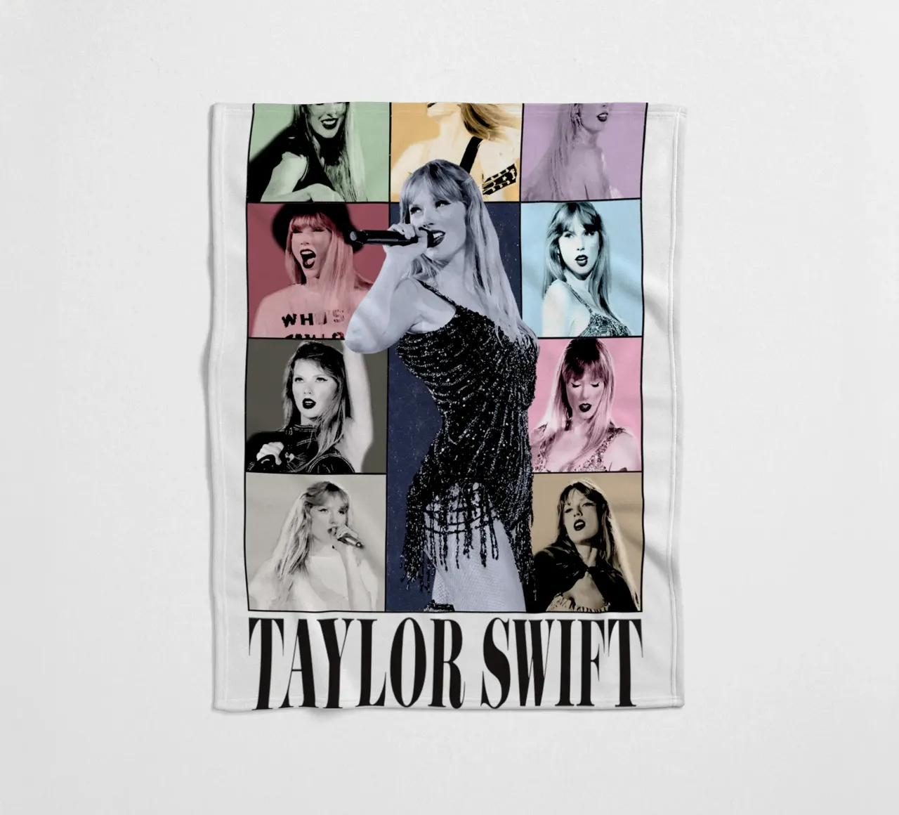 Other Version Taylor Swift The Eras Tour Poster coperta in pile da ALEC t