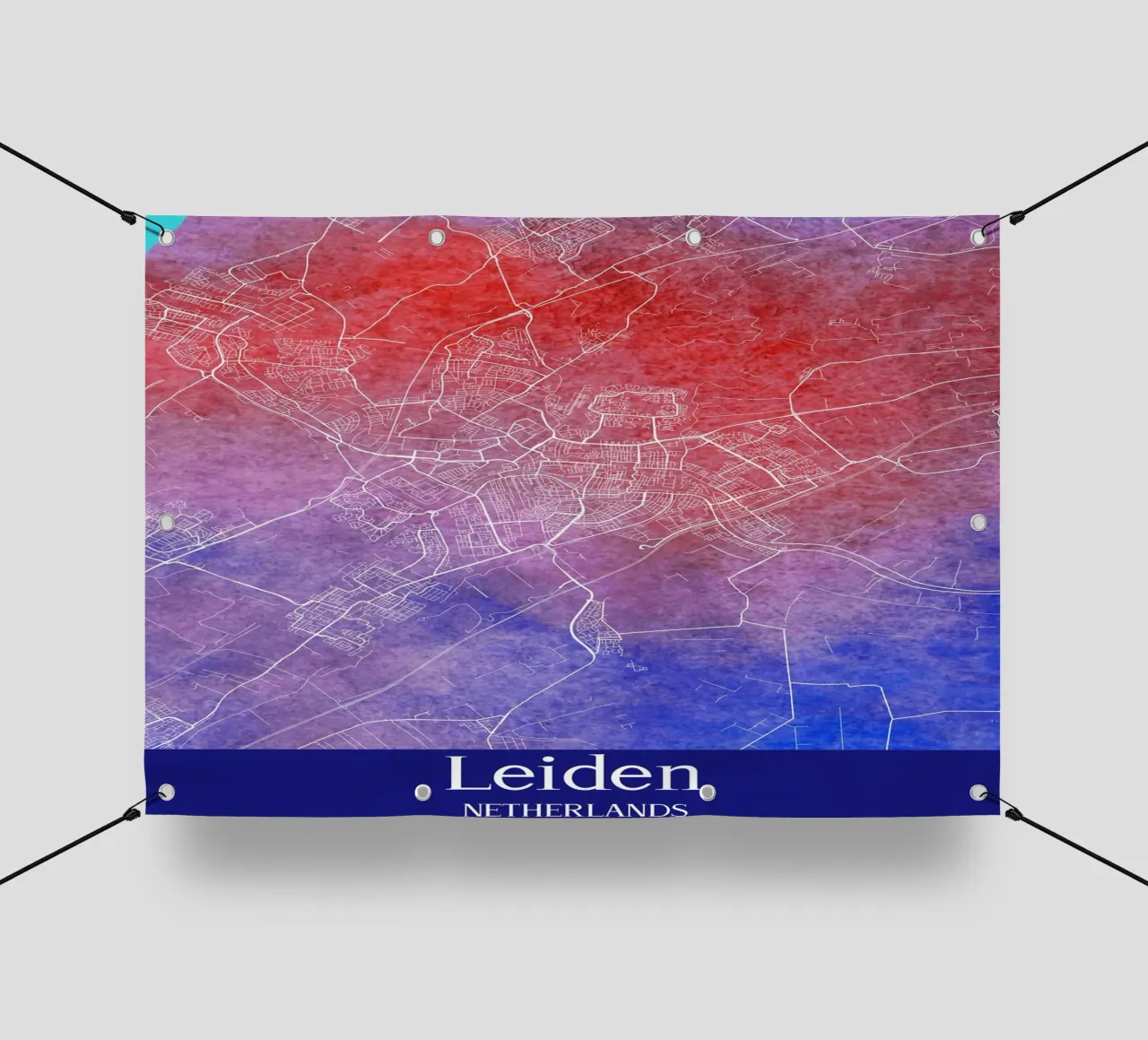 Leiden NETHERLANDS telo in pvc da WorldPrint