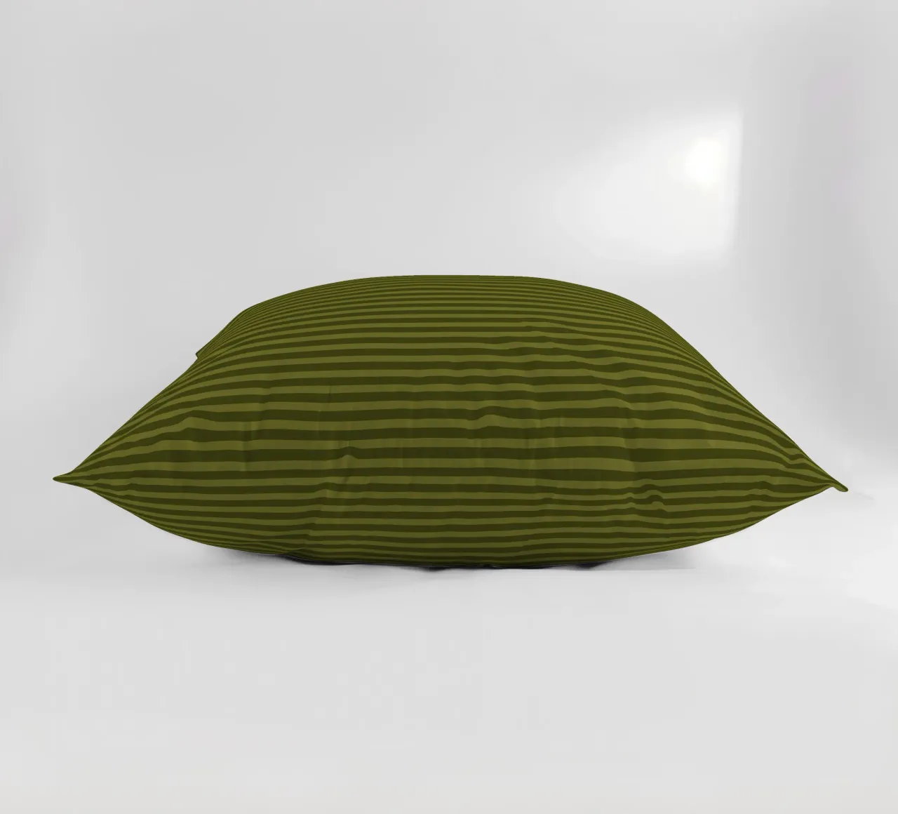 Olive Green Horizontals cuscino da TijanaArtStudio88