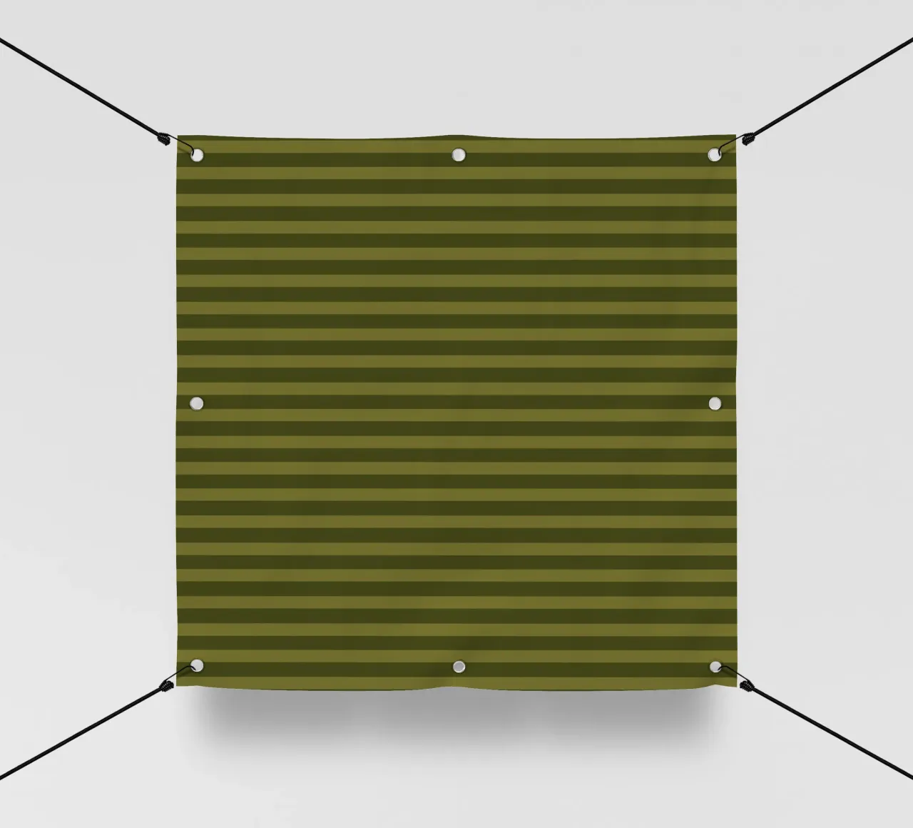 Olive Green Horizontals telo in pvc da TijanaArtStudio88